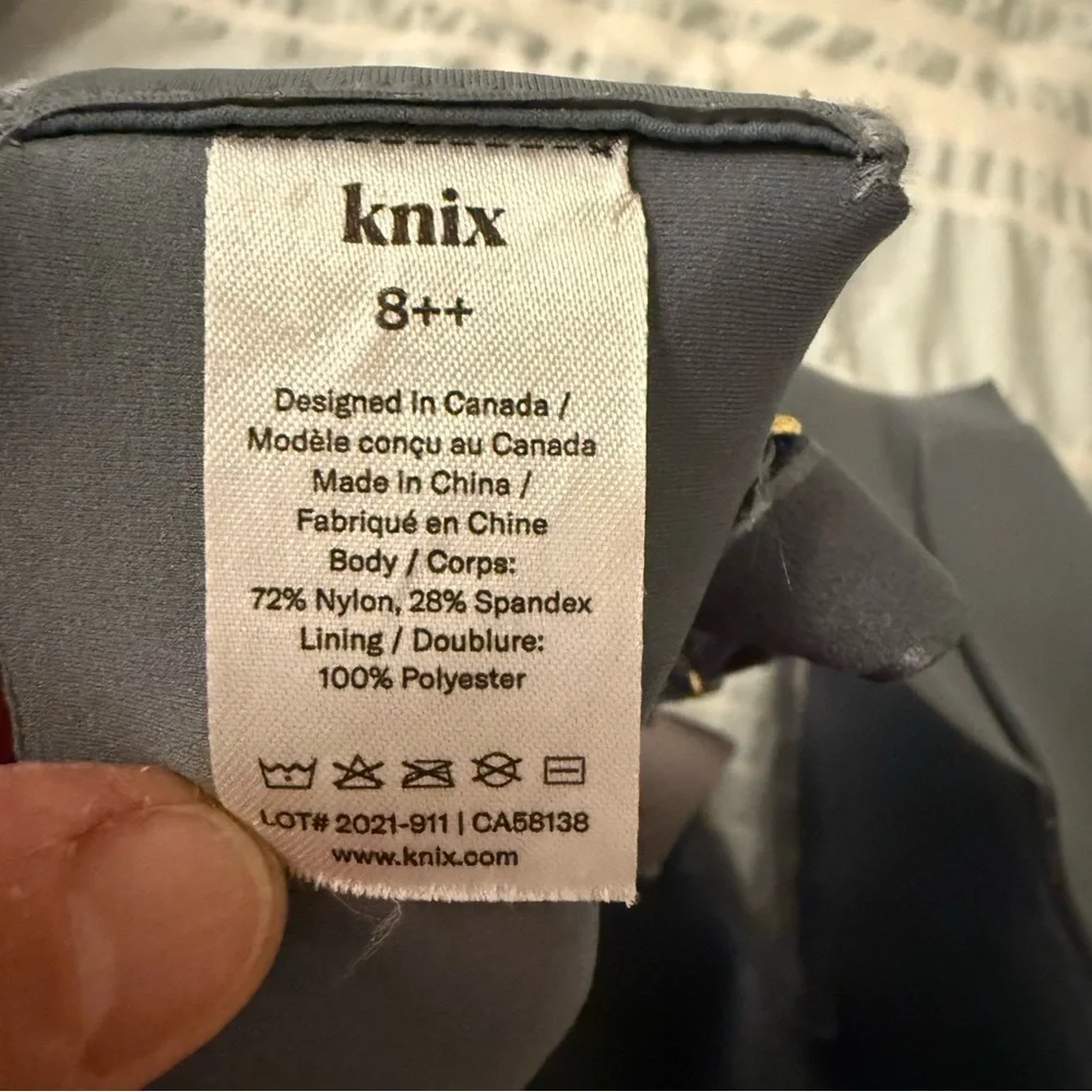 Knix WingWoman Contour Bra – Size 8++ 40 band, G cup Smokeshow – NWT
